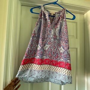 Sleeveless Paisley Printed Top​